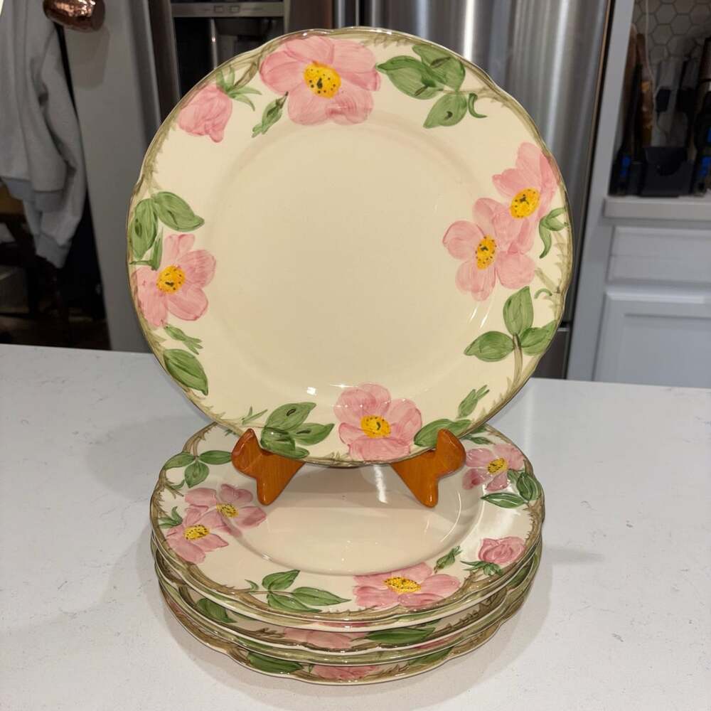 Franciscan Desert Rose Dinner Plates Set Of 6 Earthenware